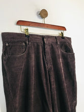 Load image into Gallery viewer, Malboro Classic Men's Corduroy Corduroy Trousers | W36 L34 | Brown