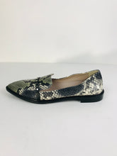 Load image into Gallery viewer, Russell & Bromley Women's Snakeskin Slip-on Loafers | 39 UK6 | Multicoloured