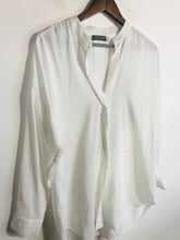 Load image into Gallery viewer, Mint Velvet Women's Long Sleeve Blouse | S UK8 | White