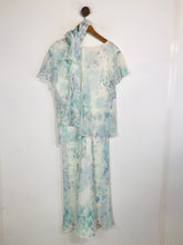 Load image into Gallery viewer, Roman Originals Women's Floral A-Line Maxi Dress | UK18 | Blue