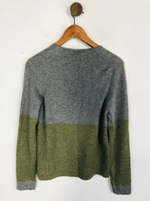 Load image into Gallery viewer, Jaeger Women's Cashmere Colour Block Knit Top Jumper | L UK14 | Multicoloured