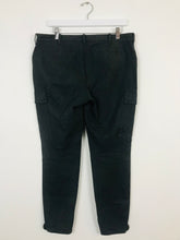 Load image into Gallery viewer, Ralph Lauren Womens Tapered Leg Trousers | UK12 W35” L26.5” | Grey