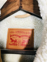 Load image into Gallery viewer, Levi’s Women's Faux Fur Suede Bomber Jacket | L UK14 | Brown