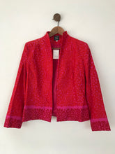 Load image into Gallery viewer, Antony Leigh Dower Women's Floral Patterned Blazer Jacket | UK14 | Red