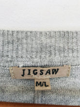 Load image into Gallery viewer, Jigsaw Women's Bat Wing Jumper | L UK14 | Grey