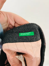 Load image into Gallery viewer, United Colors Of Benetton Women’s Wool Pleated Mini Skirt | 42 UK10 | Grey