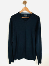 Load image into Gallery viewer, Howick Women's Wool V-Neck Jumper | M UK10-12 | Blue