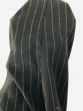 Load image into Gallery viewer, Sandro Women's Striped Slim Suit Trousers | 2 UK10 | Black