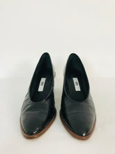 Load image into Gallery viewer, Miista London Women’s Leather Court Heels | UK5 EU38 | Black
