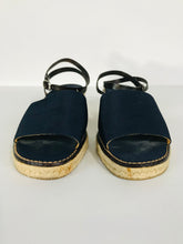 Load image into Gallery viewer, Bally Women's Espadrille Sandals | EU39 UK6 | Blue