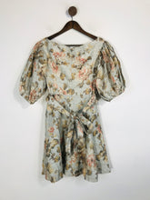 Load image into Gallery viewer, Zimmermann Women's Floral Gathered Sleeves A-Line Dress | 0 | Multicoloured