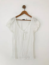 Load image into Gallery viewer, Marc O’Polo Women's Prairie Style Lightweight Blouse | L UK14 | White