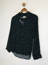 Load image into Gallery viewer, Hush Women's Button-Up Shirt | UK10 | Black