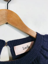 Load image into Gallery viewer, Luella Women's Cashmere Ruffle Jumper | UK10 | Purple