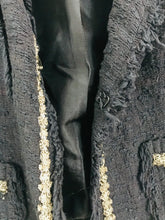 Load image into Gallery viewer, Zara Women’s Beaded Blazer | L UK14 | Blue