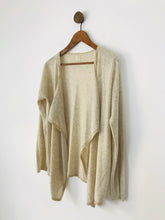Load image into Gallery viewer, Des Petits Hauts Women’s Merino Wool Draped Cardigan | One Size | Beige Brown