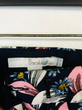 Load image into Gallery viewer, Boden Women's Floral Chinos Trousers | UK10 | Blue
