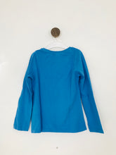 Load image into Gallery viewer, Monsoon Kid’s Embroidered Long Sleeve T-Shirt | 3-4 Years | Blue
