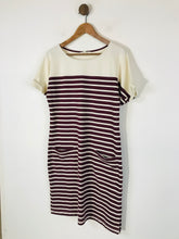 Load image into Gallery viewer, White Stuff Women's Cotton Striped Sheath Dress | UK10 | Multicoloured