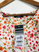 Load image into Gallery viewer, Wallis Women's Floral Ruffle Blouse NWT | UK10 | Multicoloured