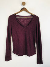 Load image into Gallery viewer, Zadig & Voltaire Women's Long Sleeve T-Shirt | S UK8 | Red