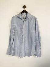 Load image into Gallery viewer, Charles Tyrwhitt Men's Cotton Striped Button-Up Shirt | 16.5 42 | Blue
