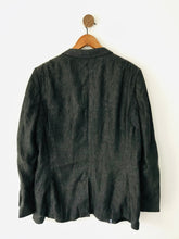 Load image into Gallery viewer, Ted Baker Men’s Linen Blazer Suit Jacket | 5 XL | Dark Grey