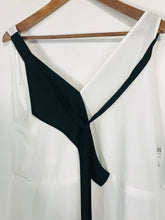 Load image into Gallery viewer, Zara Women's Colour Block Tank Top NWT | XL UK16 | White