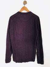 Load image into Gallery viewer, Ted Baker Women's Wool V Neck Jumper  | L UK14 | Purple