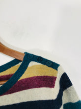 Load image into Gallery viewer, Seasalt Cornwall Women's Wool Striped Jumper | UK14 | Multicoloured