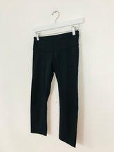 Load image into Gallery viewer, Lululemon Women’s Low Rise Cropped Gym Yoga Leggings | 4 XS UK8 | Black