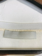 Load image into Gallery viewer, Zara Women's Floral Asymmetrical Blouse | M UK10-12 | Beige