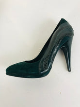 Load image into Gallery viewer, Carvela Women's Suede Knee Heels | EU40 UK7 | Green
