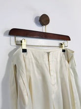 Load image into Gallery viewer, Polo Ralph Lauren Women's High Waist Wide Leg Smart Trousers | US6 UK10 | White