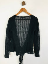 Load image into Gallery viewer, L.K Bennett Women's Crop Crochet Cardigan | M UK10-12 | Black