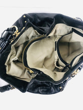 Load image into Gallery viewer, DKNY Women's Leather Studded Shoulder Bag | OS | Black