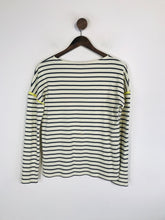 Load image into Gallery viewer, Jaeger Women's Striped Long Sleeve T-Shirt | S UK8 | Multicoloured