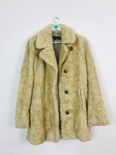 Load image into Gallery viewer, Creenstone Women’s Faux Fur Teddy Jacket | 38 UK10 | Brown