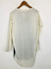 Load image into Gallery viewer, Insideout Women's Silk Trompe l’Œuil Print Mini Dress | M UK10-12 | White