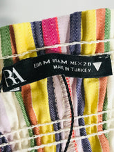 Load image into Gallery viewer, Zara Women's Striped Ruched Tank Top NWT | M UK10-12 | Multicoloured