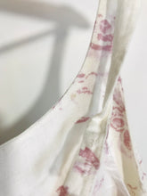 Load image into Gallery viewer, Jigsaw Women's Floral Beaded Linen A-Line Dress | UK14 | White