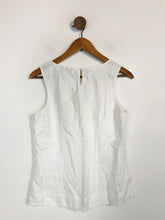 Load image into Gallery viewer, TM Lewin Women's Striped Smart Tank Top | UK10 | White