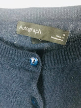 Load image into Gallery viewer, Autograph Women's Cashmere Cardigan | UK10 | Blue