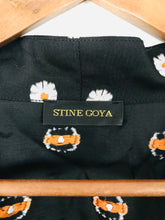 Load image into Gallery viewer, Stine Goya Women's Floral Wrap Maxi Dress | L UK14 | Black