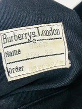 Load image into Gallery viewer, Burberrys London Men's Check Tartan Reversible Bomber Jacket | L | Blue