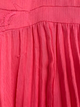 Load image into Gallery viewer, Whistles Women's Lace Pleated A-Line Dress | UK14 | Pink