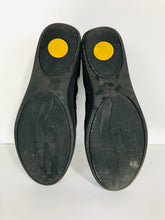 Load image into Gallery viewer, Fitflop Women's Patent Leather Slip-on Shoes | EU38 UK5 | Black