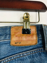 Load image into Gallery viewer, Levi’s Women's Distressed 501 Straight Jeans | W26 L32 | Blue