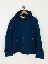 Load image into Gallery viewer, 1971 Reiss Men’s Button Up Raincoat | L | Blue