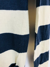 Load image into Gallery viewer, Jack Wills Women’s Striped Button-Up Cardigan | UK12 | Blue Yellow